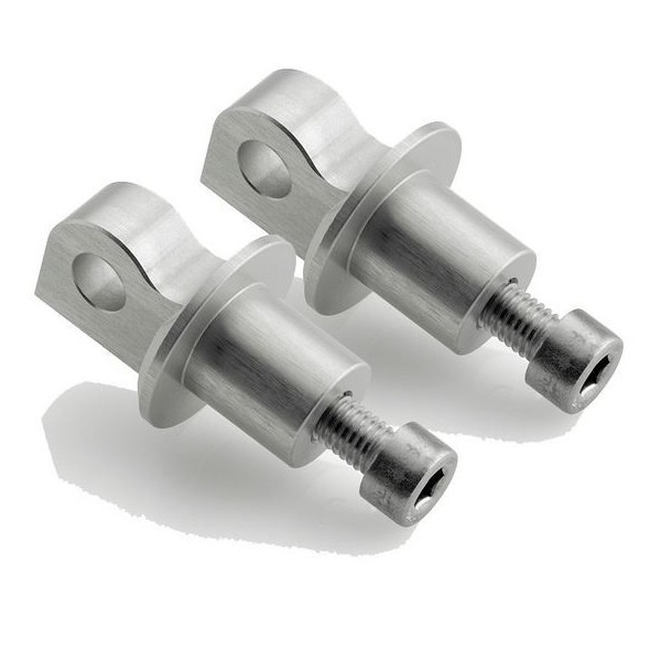 Adaptateurs reposes pieds passager Rizoma Bonneville T100 (08-15), Scrambler