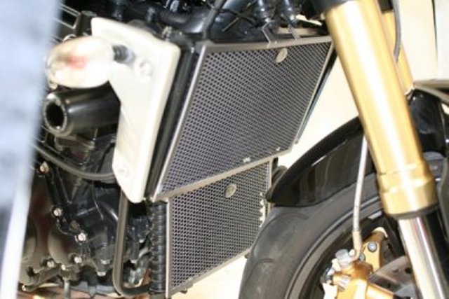 Protection de radiateur d'eau et d'huile noire R&G GSX-R1000 (07-08)