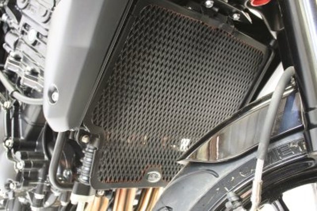 Protection de radiateur d'eau et d'huile noire R&G Speed Triple 1050 (2010)
