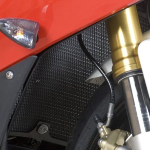 Protection de radiateur d'eau noire R&G S1000R / RR / HP4 (09-14)