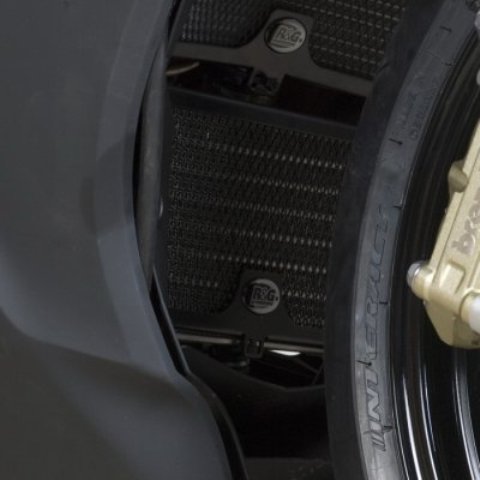 Protection de radiateur d'huile noire R&G S1000R / RR / HP4 / XR (09-18)