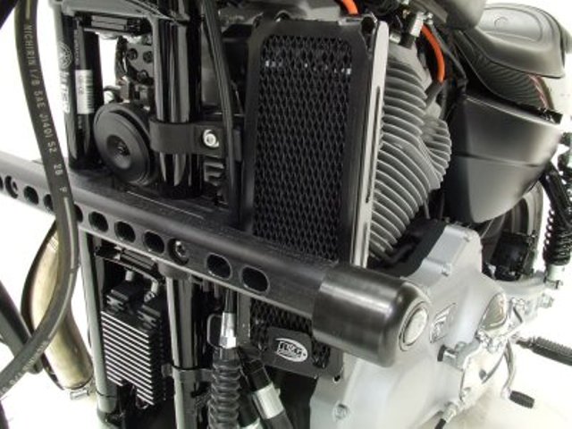 Protection de radiateur d'huile noire R&G XR1200 (2008-2013)