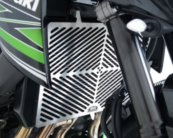 Protection de radiateur Inox R&G Z750 (07-12), Z1000 (10-18), Z800, Versys 1000