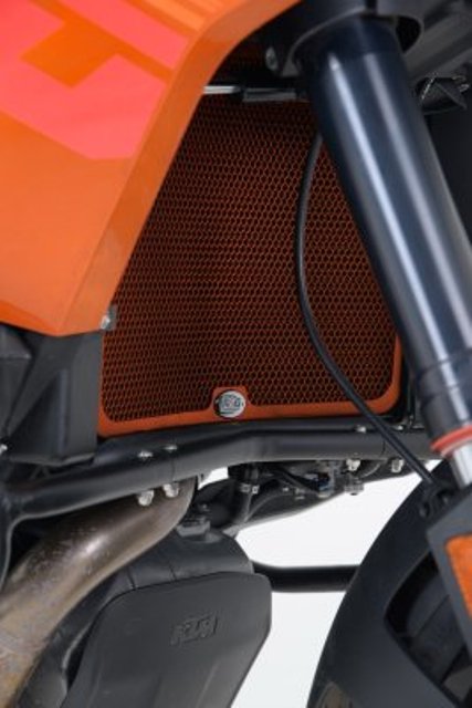 Protection de radiateur orange KTM