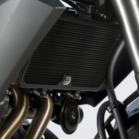 Protection de radiateur noire R&G ER-6N / F (09-16), Versys 650 (10-14)