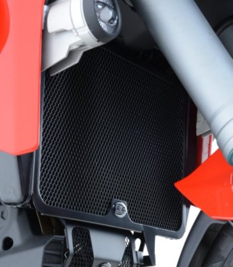 Protection de radiateur d'eau noire R&G Multistrada 1200S GT (13-15)