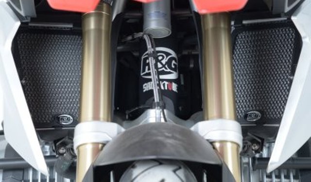 Protection de radiateur noire R&G R1200GS (13-18), Adventure (14-18)