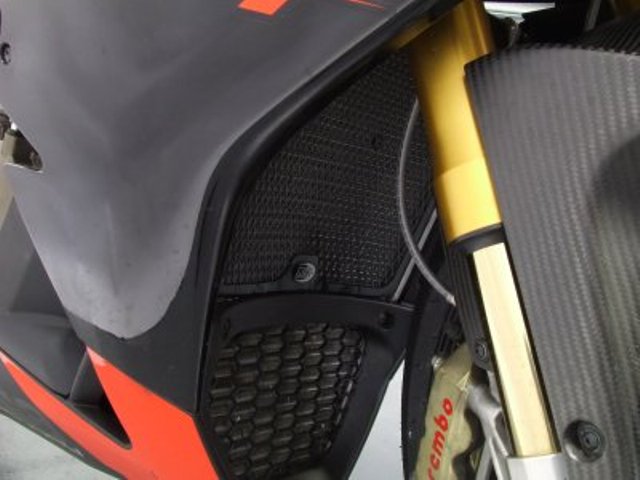 Protection de radiateur noire R&G RSV4 (2009-2014)