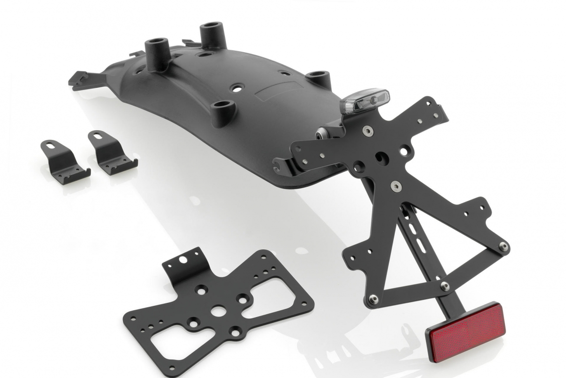 Support d'immatriculation FOX + Garde boue AR Rizoma XSR700 (16-17)