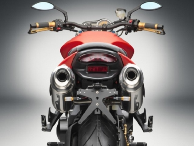 Support d'immatriculation FOX Rizoma Street Triple 675 / R (07-12)