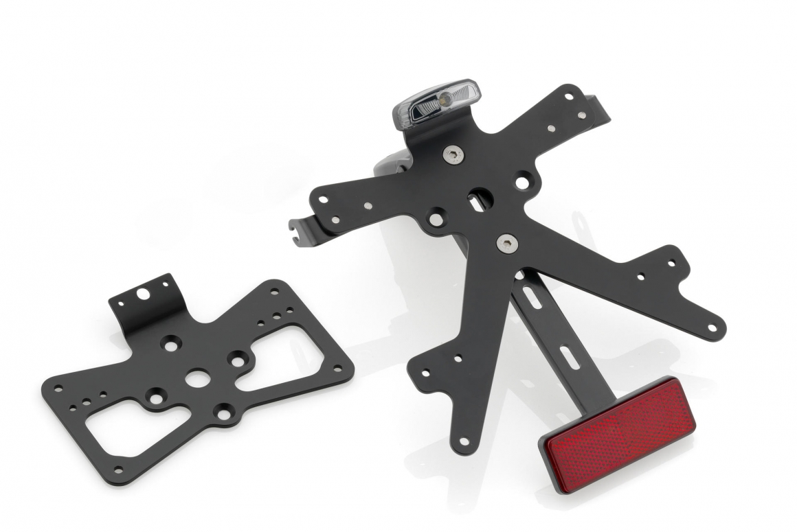 Support d'immatriculation FOX Rizoma Bonneville 1200 T120, Street Twin