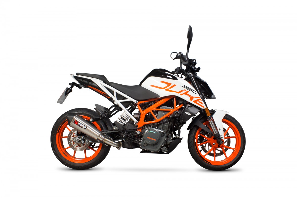 Silencieux homologué Scorpion Serket inox 390 Duke (17-19)