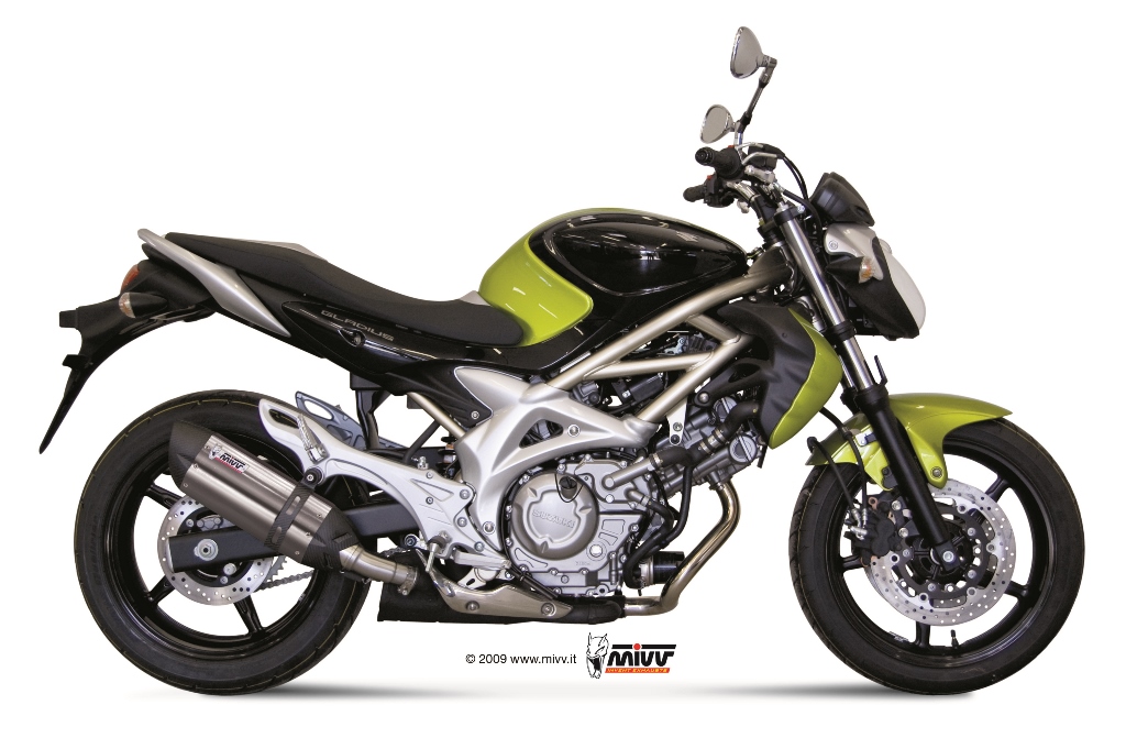 Silencieux homologué MIVV Suono inox SFV650 Gladius (09-16)