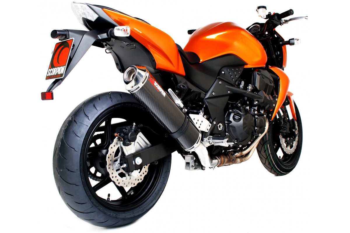 Silencieux homologué Scorpion Factory oval carbone Z750 / R (07-12)