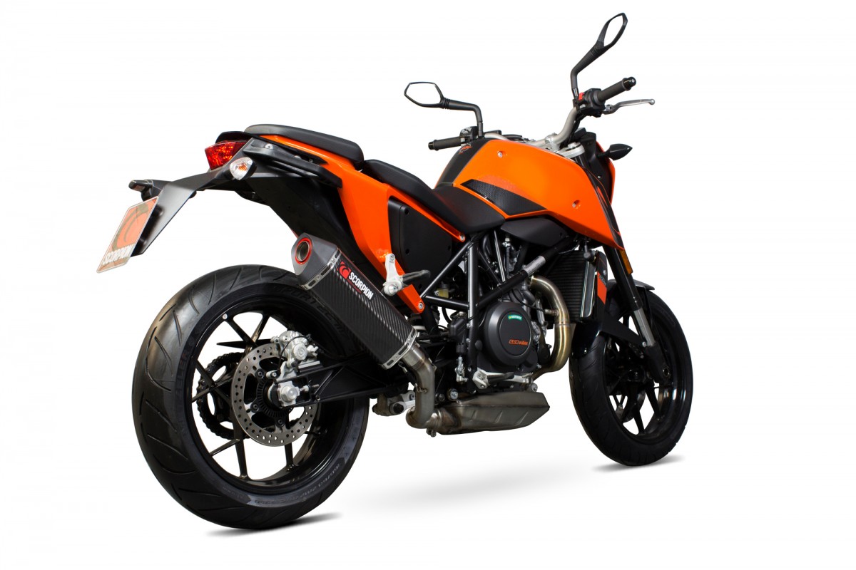 Silencieux homologué Scorpion Serket carbone 690 Duke / R (12-16)