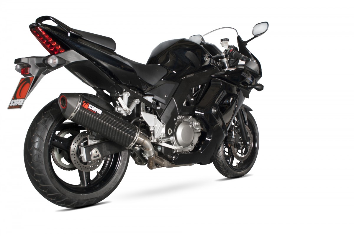 Silencieux homologué Scorpion Serket carbone SV650 (04-10)