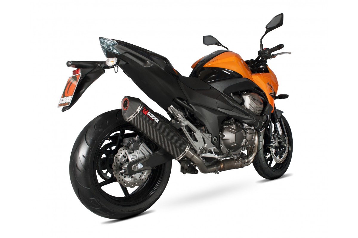 Silencieux homologué Scorpion Serket carbone droit Z800E (13-16)