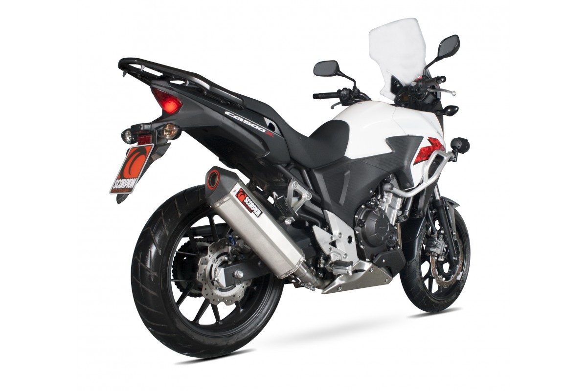 Silencieux homologué Scorpion Serket inox CB500F / X (13-15)