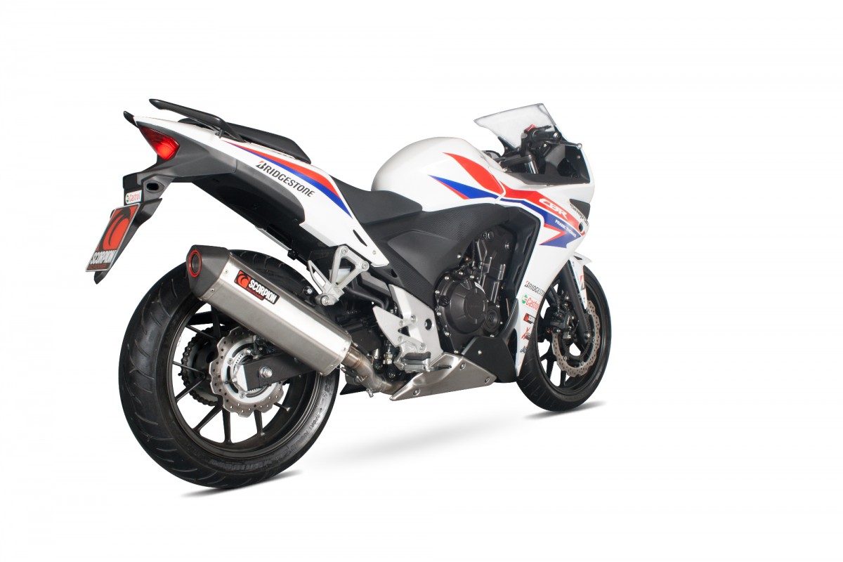 Silencieux homologué Scorpion Serket inox CBR500R (13-15)