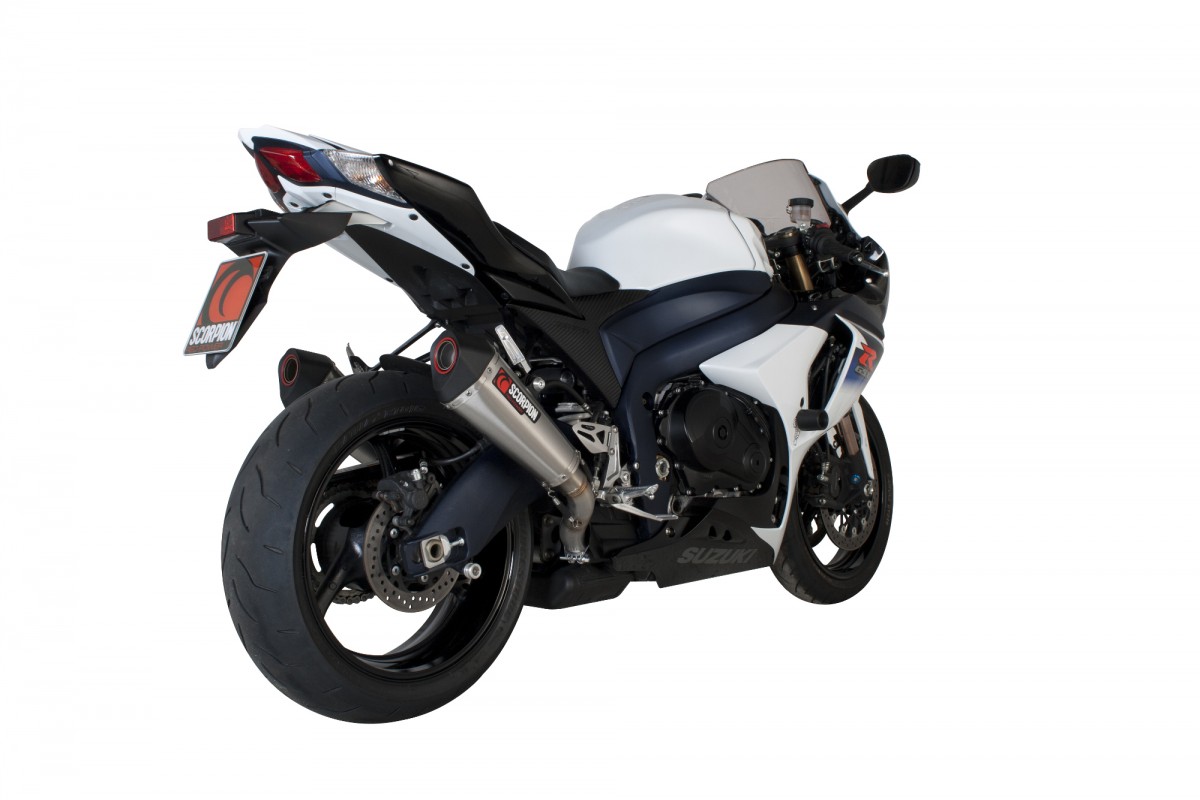 Silencieux homologué Scorpion Serket inox GSX-R1000 (09-11)