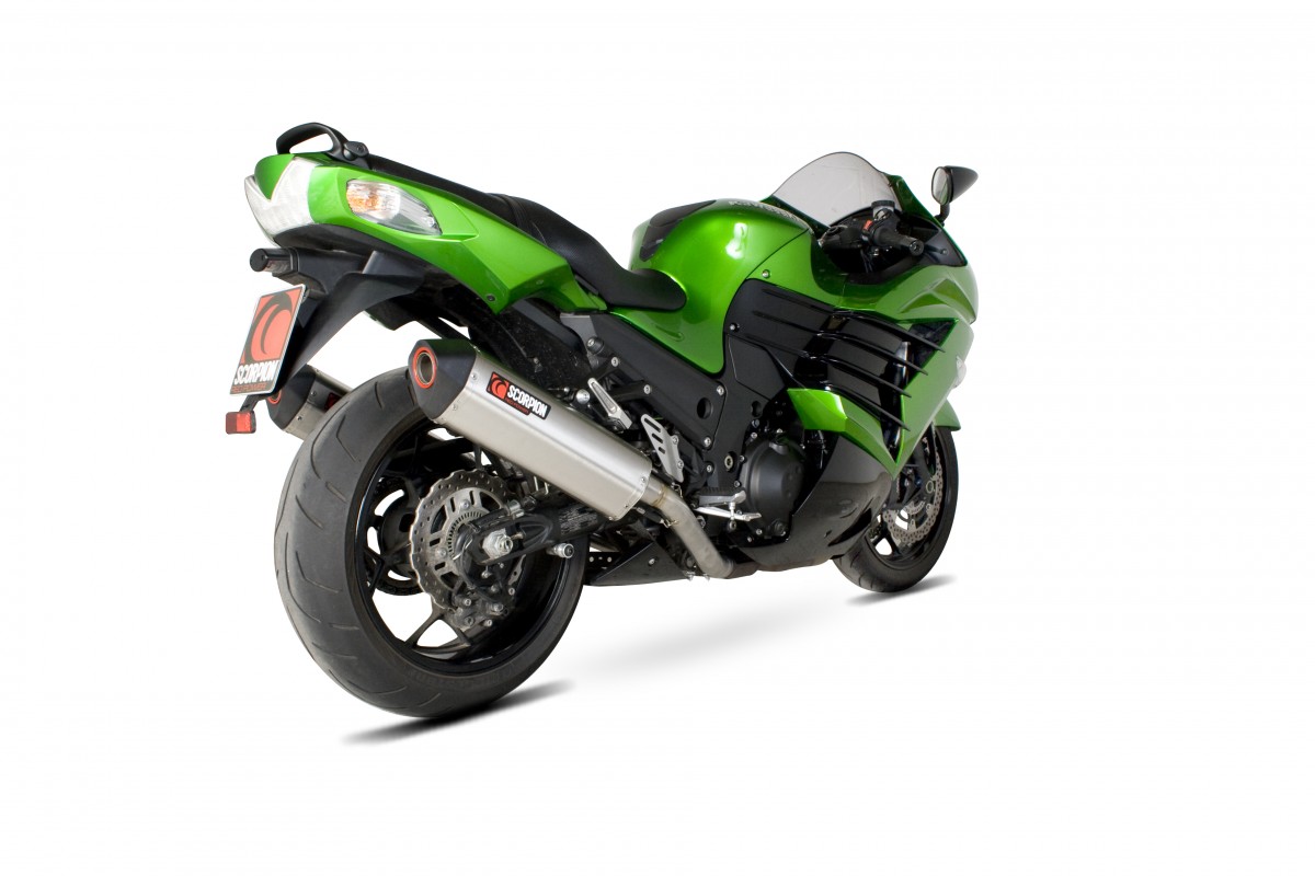 Silencieux homologué Scorpion Serket inox ZZR1400 (12-19)