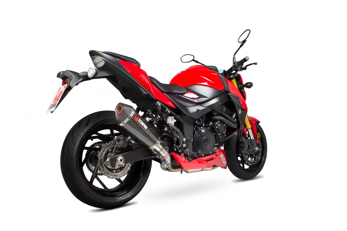 Silencieux homologué Scorpion Serket carbone GSX-S750 (17-19)