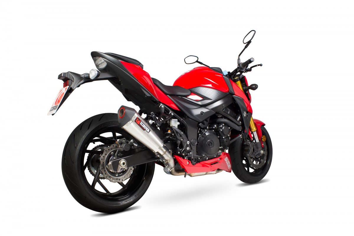 Silencieux homologué Scorpion Serket inox GSX-S750 (17-19)