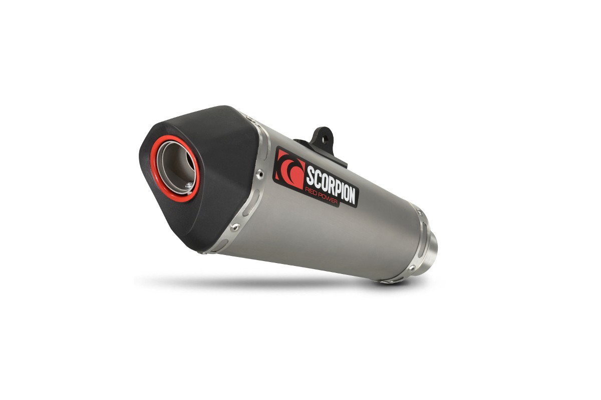 Silencieux homologué Scorpion Serket titane Street Triple 765 R / RS / S