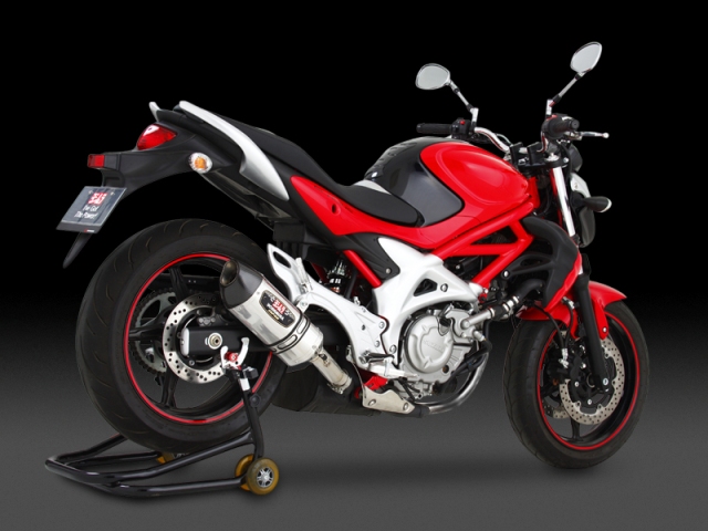 Silencieux homologué Yoshimura R-77S INOX SFV650 Gladius (09-16)