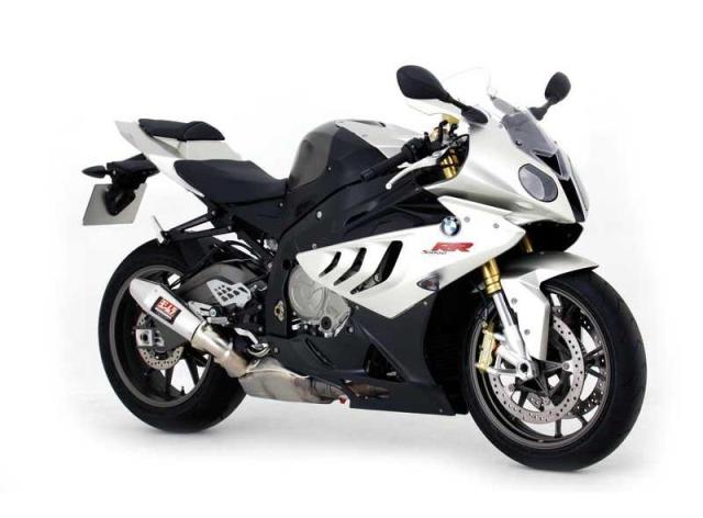 Silencieux homologué Yoshimura TRI-CONE INOX S1000RR / HP4 (09-14)