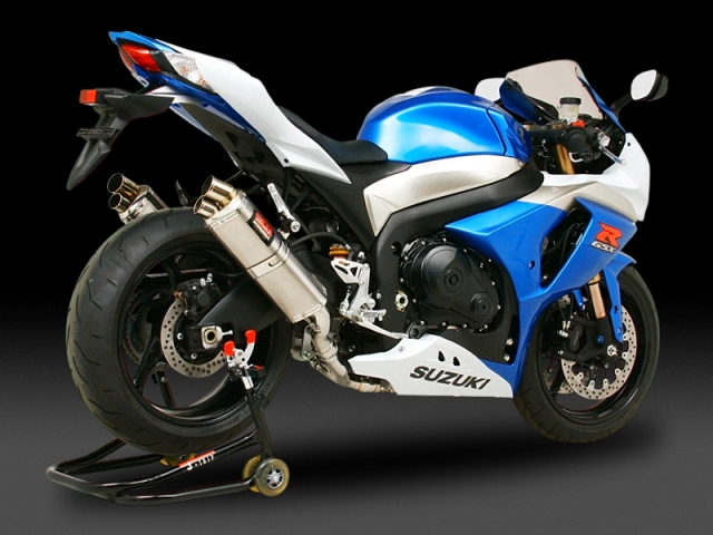 Silencieux H Yoshimura TRI-OVAL 2 TITANE GSX-R1000 (09-11)