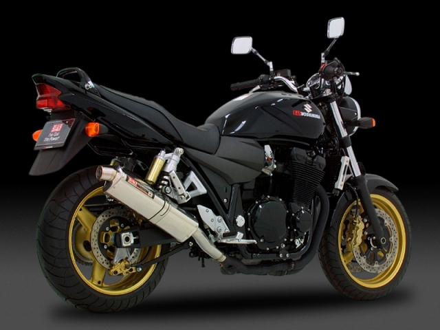 Silencieux homologué Yoshimura TRI-OVAL INOX GSX1400 (05-07)