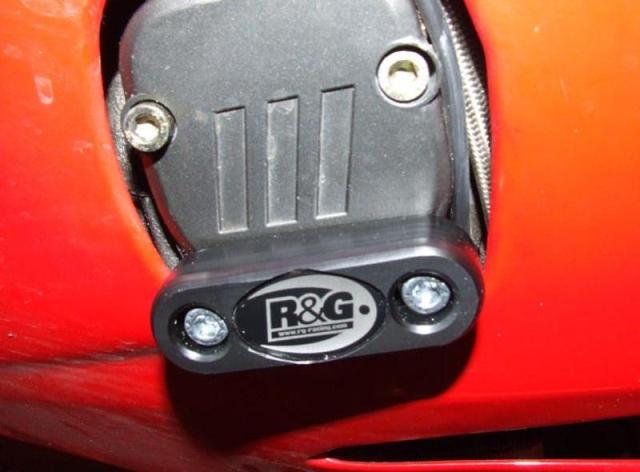 Slider moteur gauche R&G Tornado 900 TRE (2003), TNT1130 Café Racer