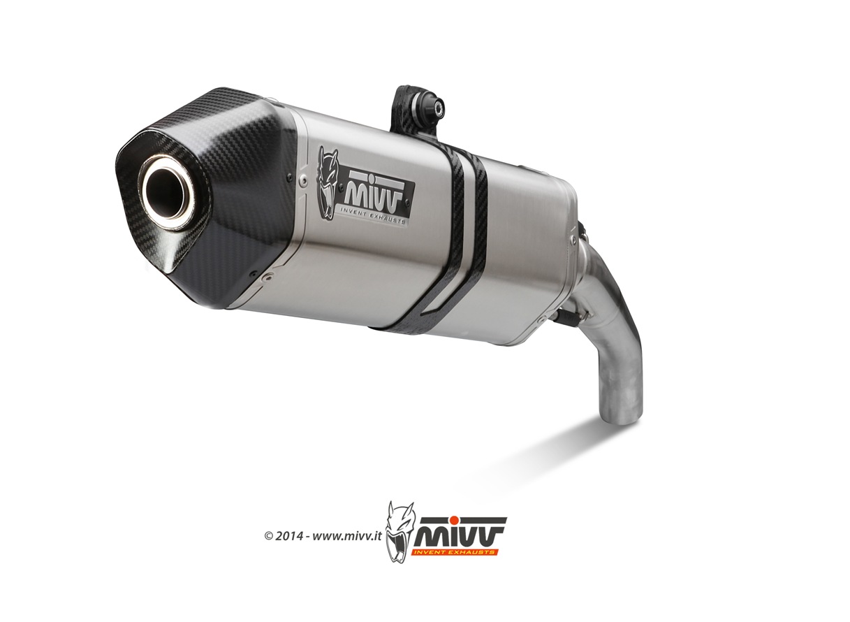 Silencieux homologué MIVV Speed Edge inox 1290 Super Duke R (2014-2015)