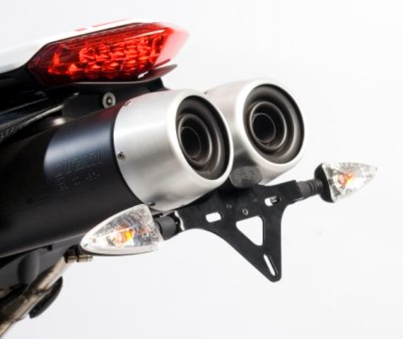 Support de plaque R&G Hypermotard 796 / 1100 / S / EVO (07-12)