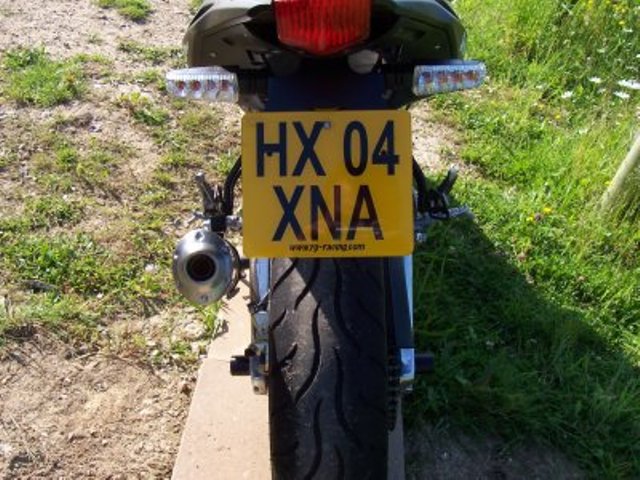 Support de plaque R&G RS125 (2006-2011)