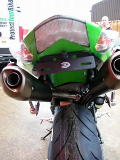 Support de plaque R&G ZX-10R (2006-2007)
