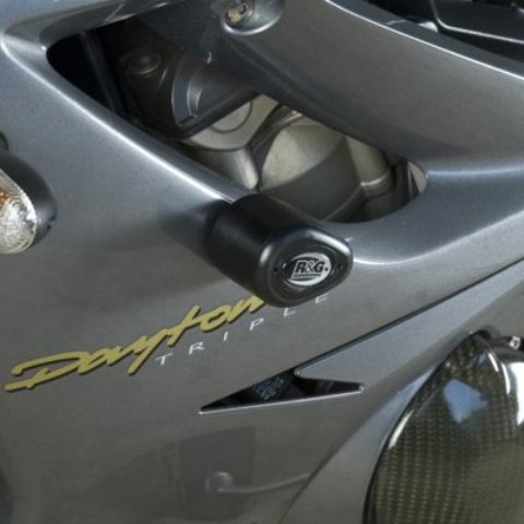 Tampons de protection AERO avec perçage R&G Daytona 675 / R (06-12)