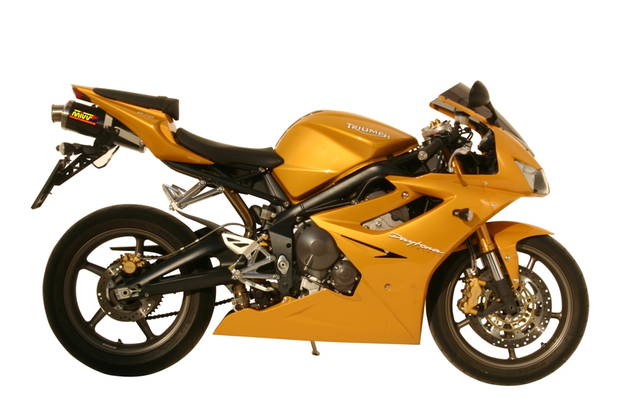 Silencieux homologué MIVV Oval carbone Daytona 675 / R (06-16)