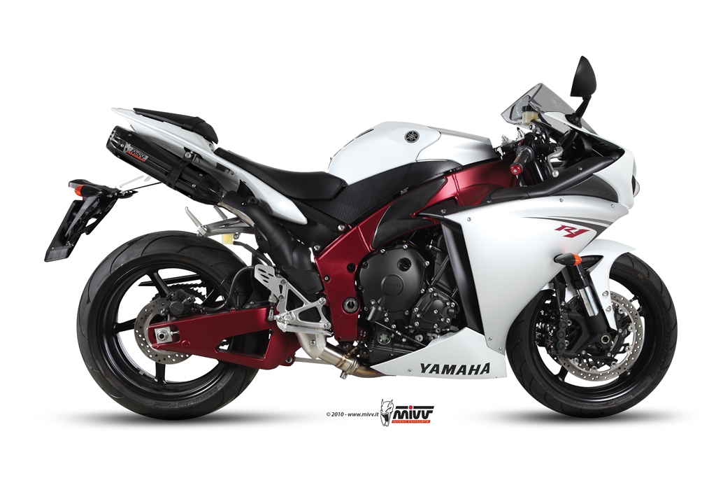 Silencieux homologué MIVV Suono steel black YZF-R1 (2009-2014)