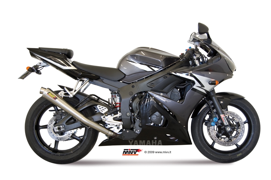 Silencieux homologué MIVV X-Cone inox YZF-R6 (2003-2005)