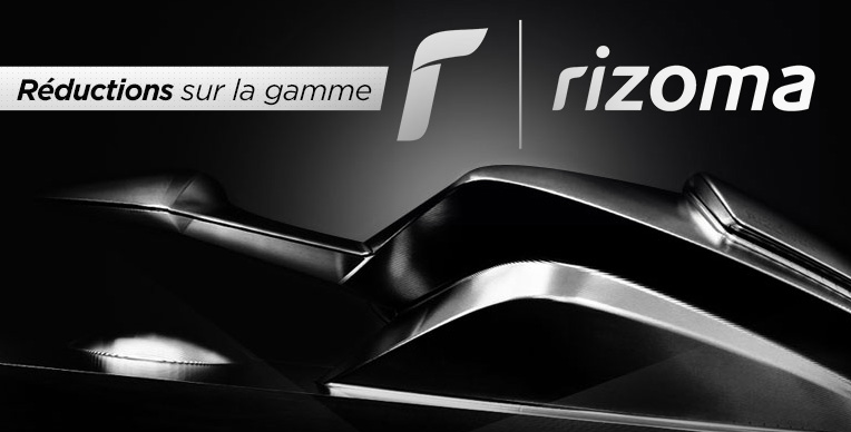 Rizoma : support de plaque, embouts de guidon, clignotants, rétroviseurs, commandes reculées, etc... Rizoma : support de plaque, embouts de guidon, clignotants, rétroviseurs, commandes reculées, etc...