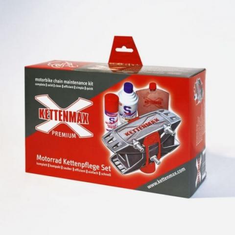 Kit de nettoyage pour chaîne moto KettenMax Premium - SBA FRANCE