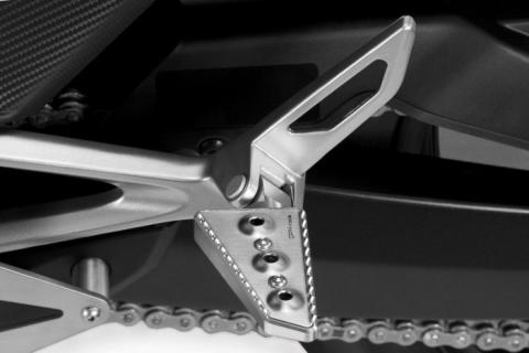 Repose-pieds Passager Arrière Moto – Pour Honda Forza 125/250/300 (2010-2020), Design CNC, Pliable - 10