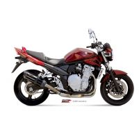 Silencieux homologué MIVV Suono inox noir Bandit 650 / GSX650F (07-16)