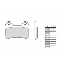 Plaquettes de frein Brembo 07BB1907 Organique