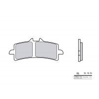 Plaquettes de frein Brembo 07BB37LA Métal fritté route