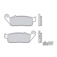 Plaquettes de frein Brembo 07HO4108 Organique