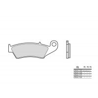 Plaquettes de frein Brembo 07KA17LA Métal fritté route