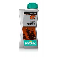 Huile moteur Motorex Top Speed 4T 15W50 synthétique 1L